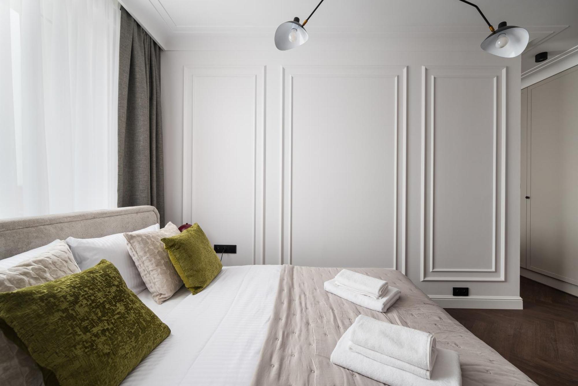City Centre Deluxe Apartment Varšava Exteriér fotografie