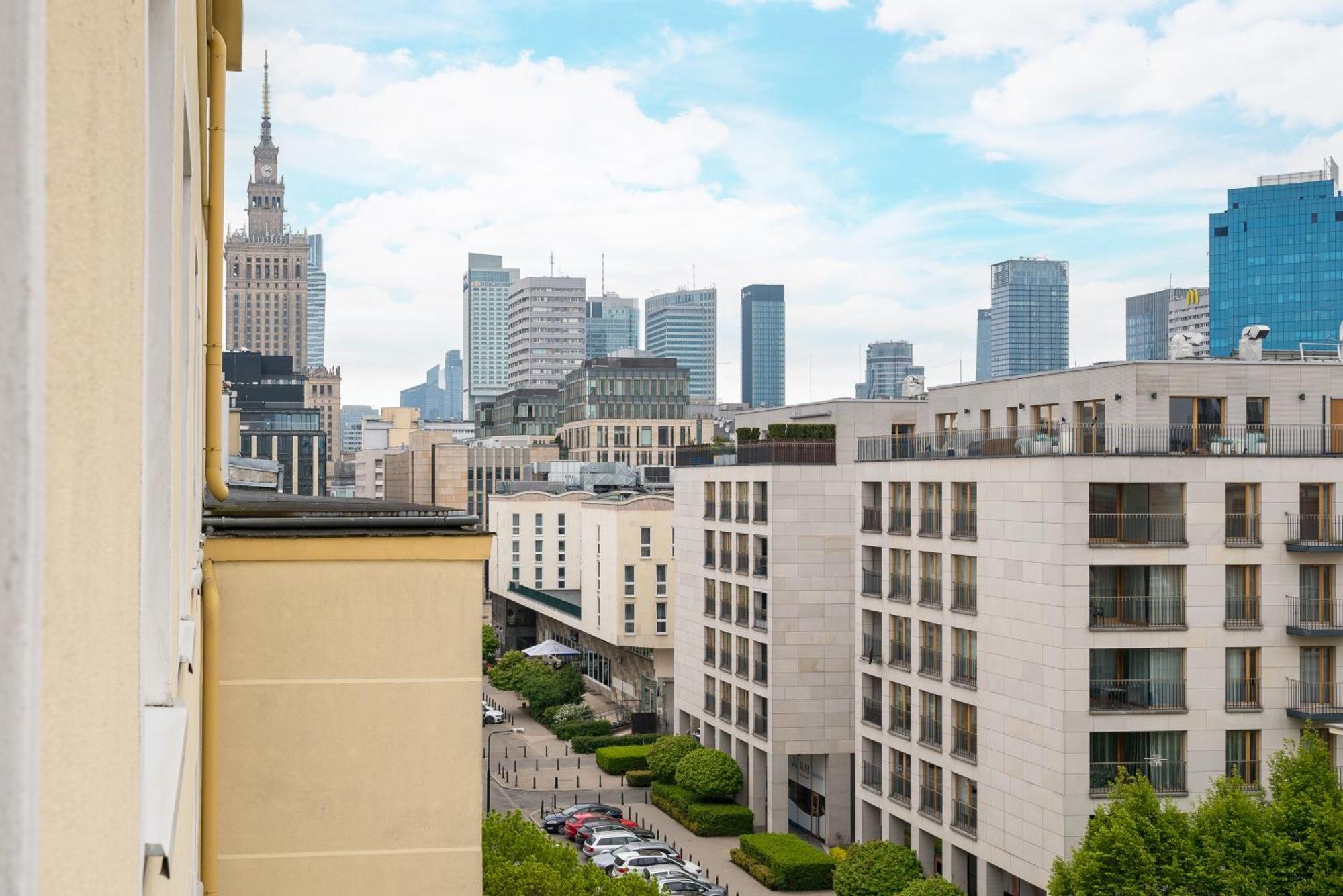 City Centre Deluxe Apartment Varšava Exteriér fotografie