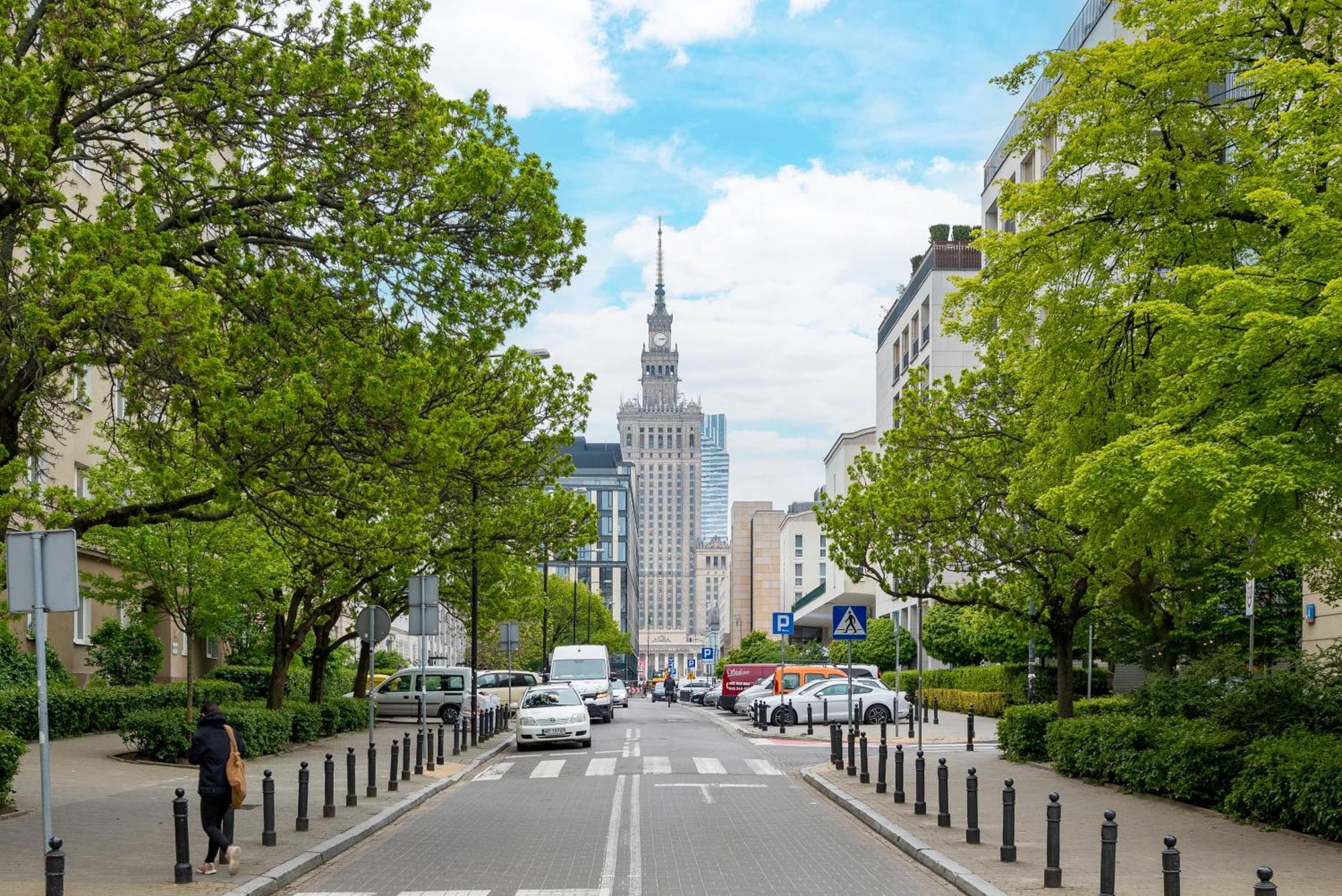 City Centre Deluxe Apartment Varšava Exteriér fotografie